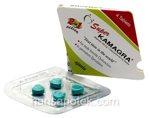 Super Kamagra pack and pills